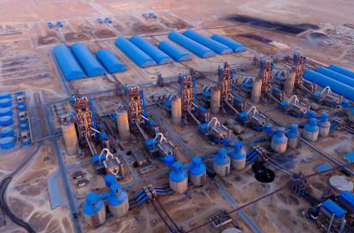 由鵬飛集團(tuán)供貨的6×6000TPD水泥回轉(zhuǎn)窯、立磨成功投產(chǎn)